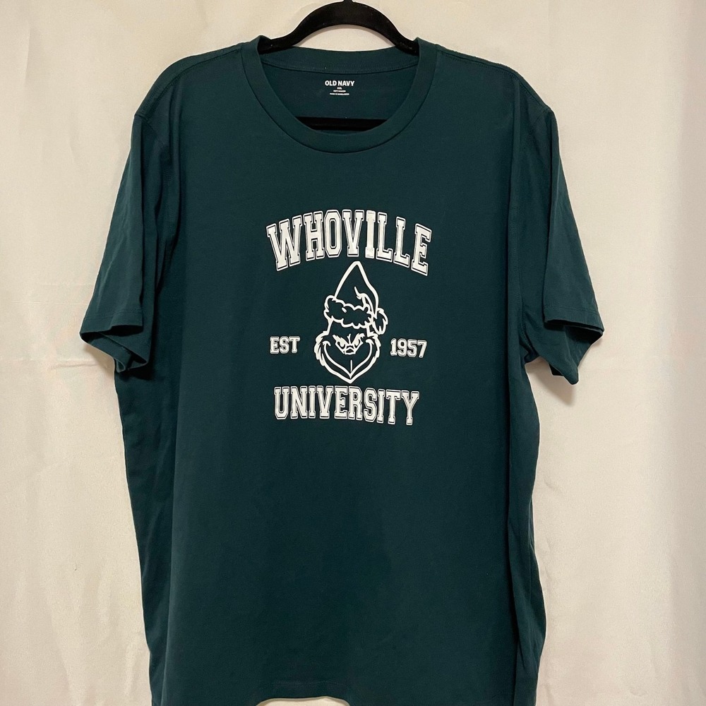 Old Navy Men's Dr. Seuss Whoville Graphic Tee Size XXL shirt‎